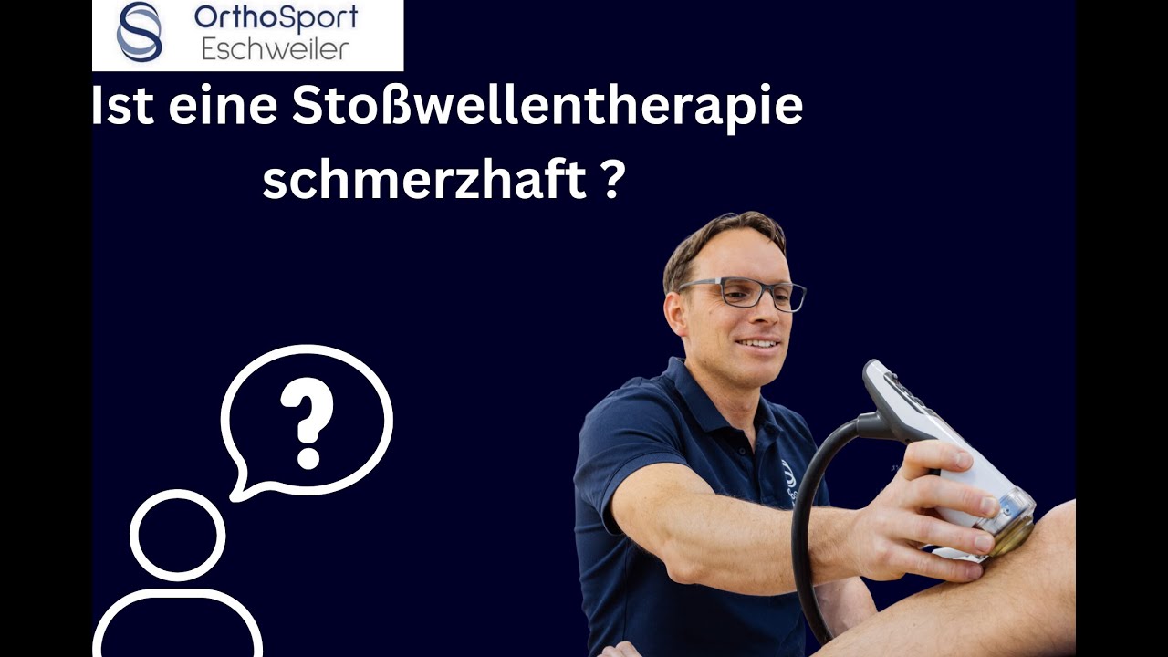 Ist eine Sto&szlig;wellentherapie schmerzhaft ?