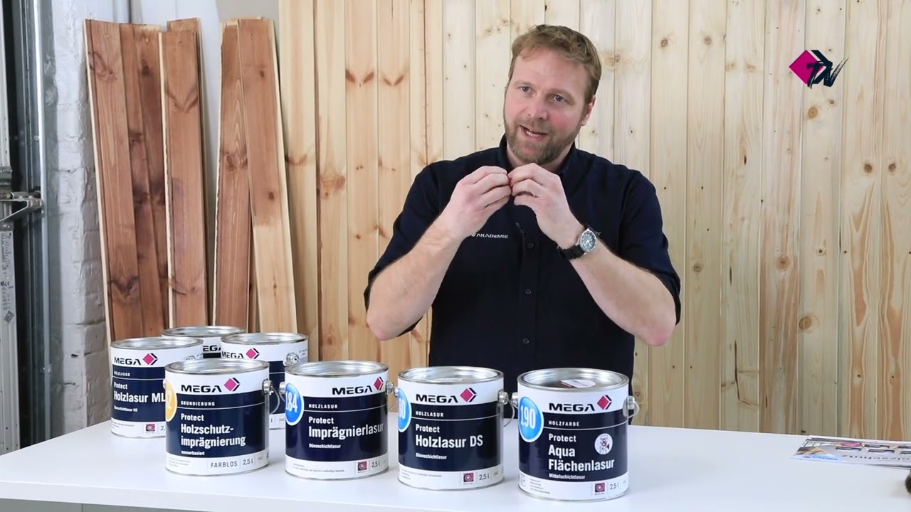 Holzschutz, aber richtig! → MEGA Protect Lasuren