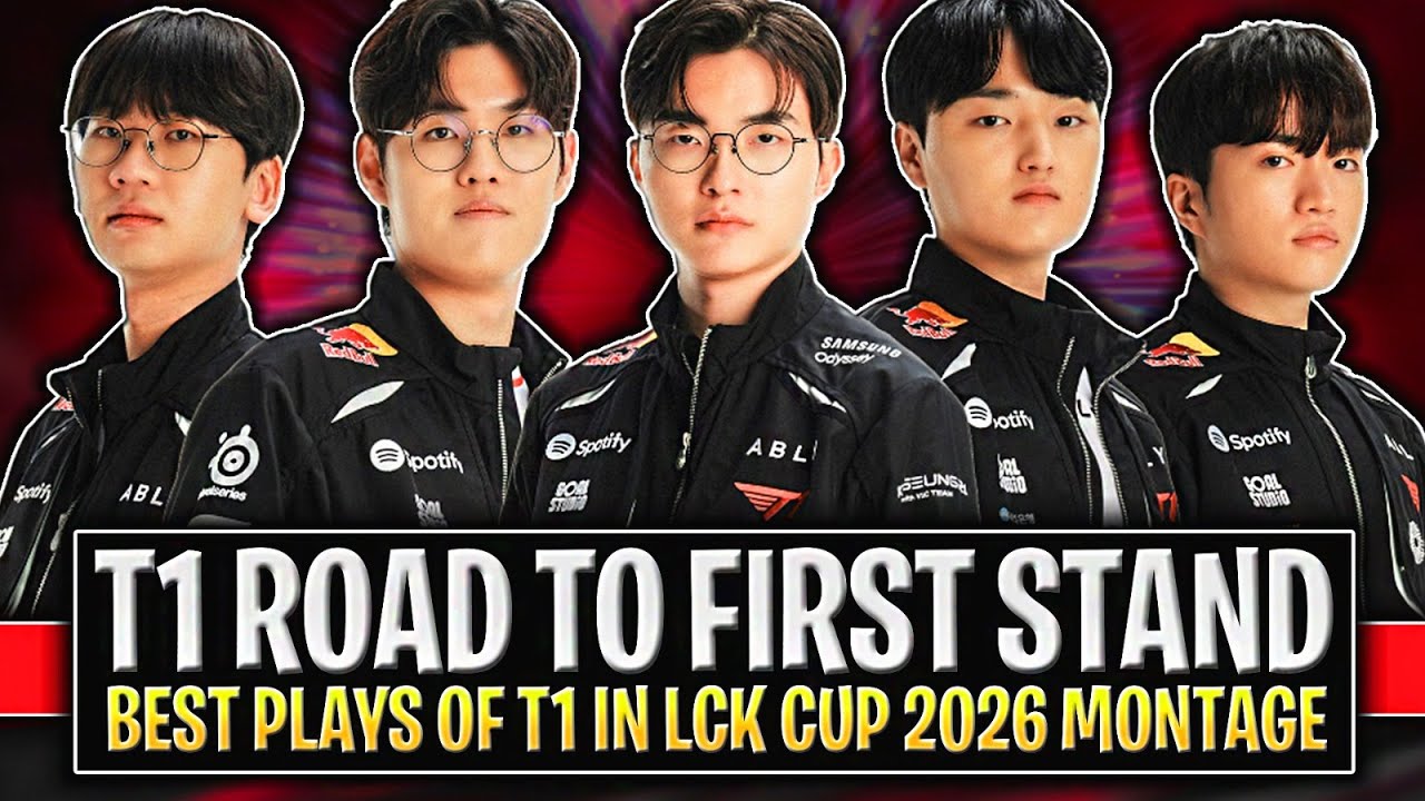 T1 ROAD TO FIRST STAND! | BEST T1 MOMENTS OF LCK CUP 2026 | T1 HIGHLIGHTS LCK 2026