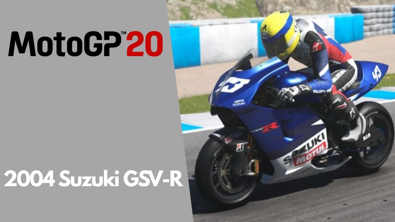 MotoGP 20 | 2004 Suzuki GSV-R [4K GAMEPLAY]