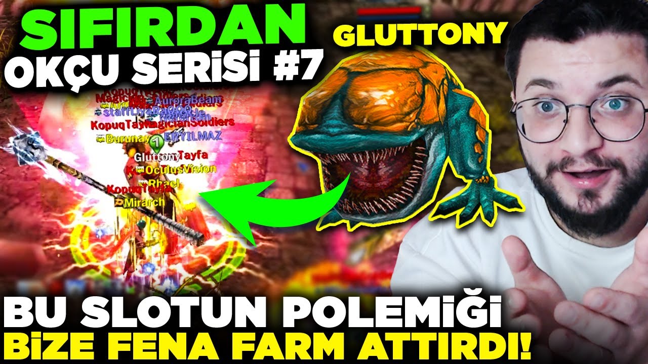 BU SLOTUN POLEMİĞİ BİZE FENA FARM ATTIRDI! İLK PK! | SIFIRDAN OKÇU SERİSİ #7 | Knight Online
