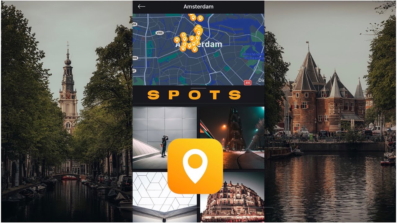 Find the COOLEST Locations To Photograph with this App! - Amsterdam Exploration
