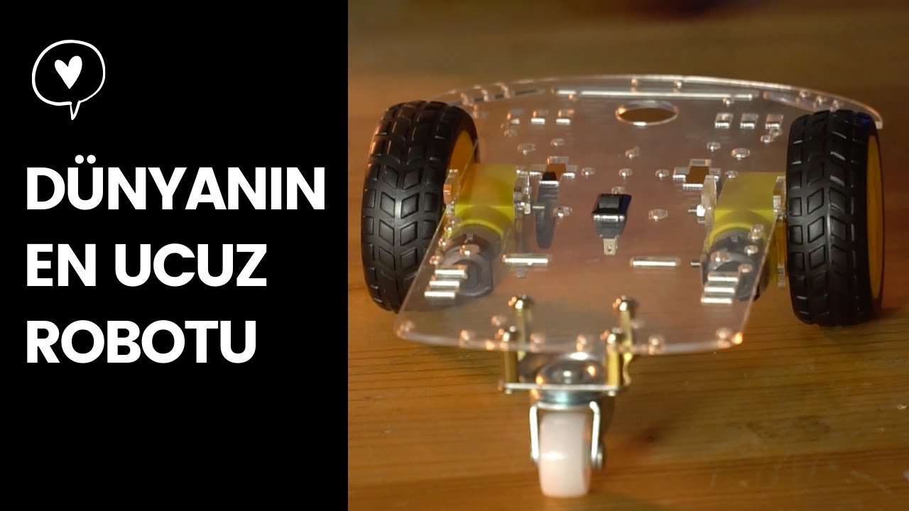 24 TL Robot Platformu! En Ucuz Robot Govdesi
