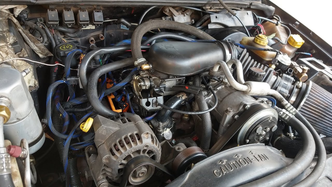 Projeto Blazer V6 VORTEC Aspirada PARTE 13