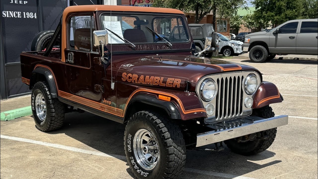 Scramblin’ Around: History of AMC’s 1981-86 Jeep CJ8 Scrambler