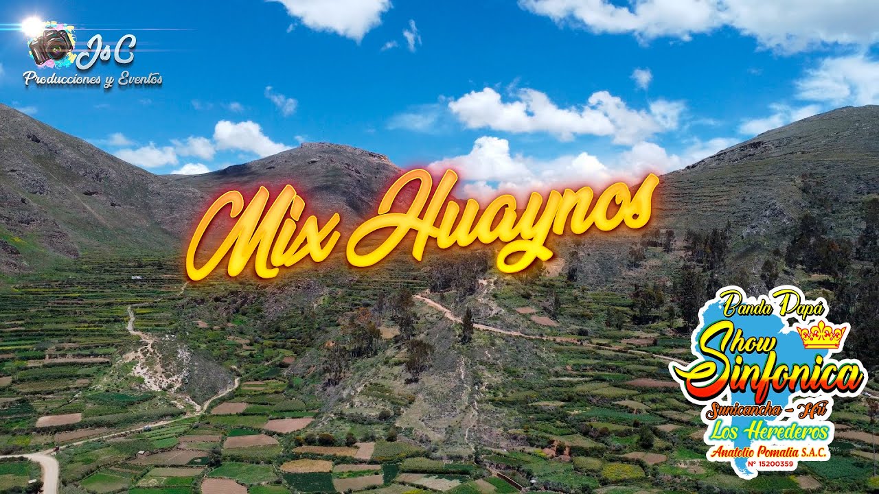 Banda Papá Show Sinfonica Sunicancha Los Herderos  (Tarma - Unión Leticia) ▶ MIX HUAYNOS 🔥