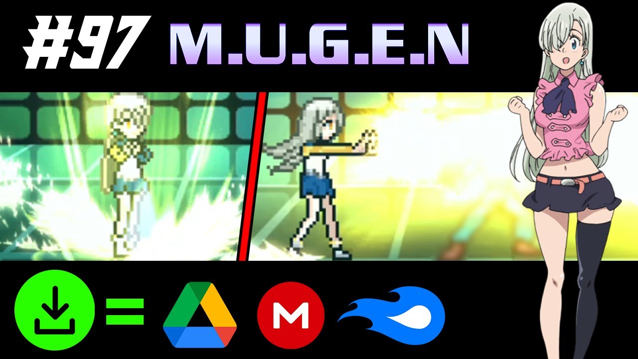 ELIZABETH JUS CHAR SHOWCASE + DOWNLOAD | Mugen Showcase #97