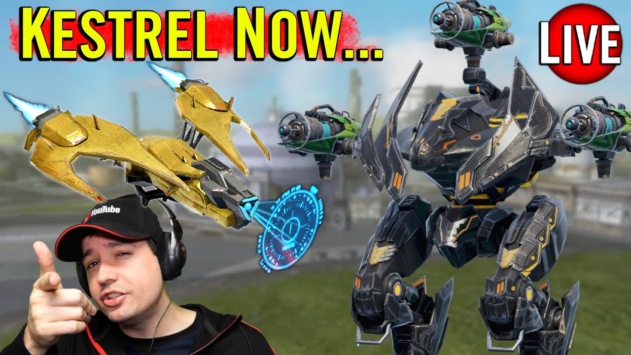 New KESTREL Drone is so different... War Robots Live Gameplay