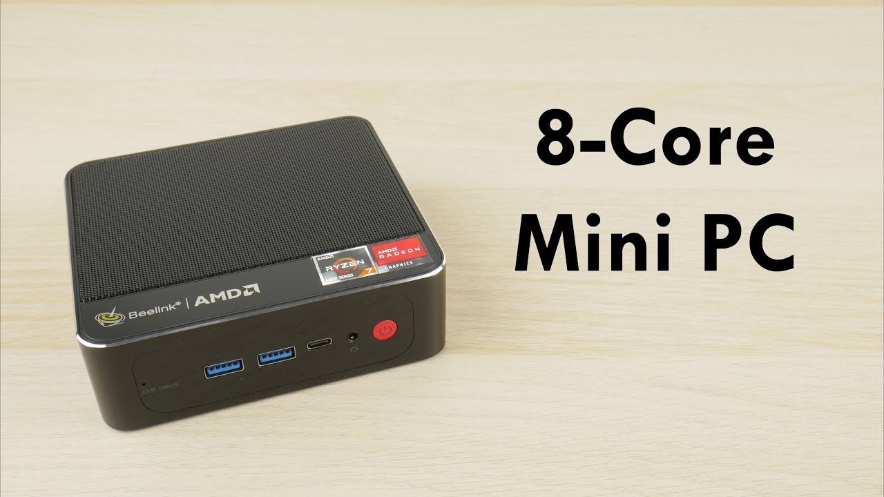 Beelink SER4 Mini PC with 8 Cores and 32 GB RAM