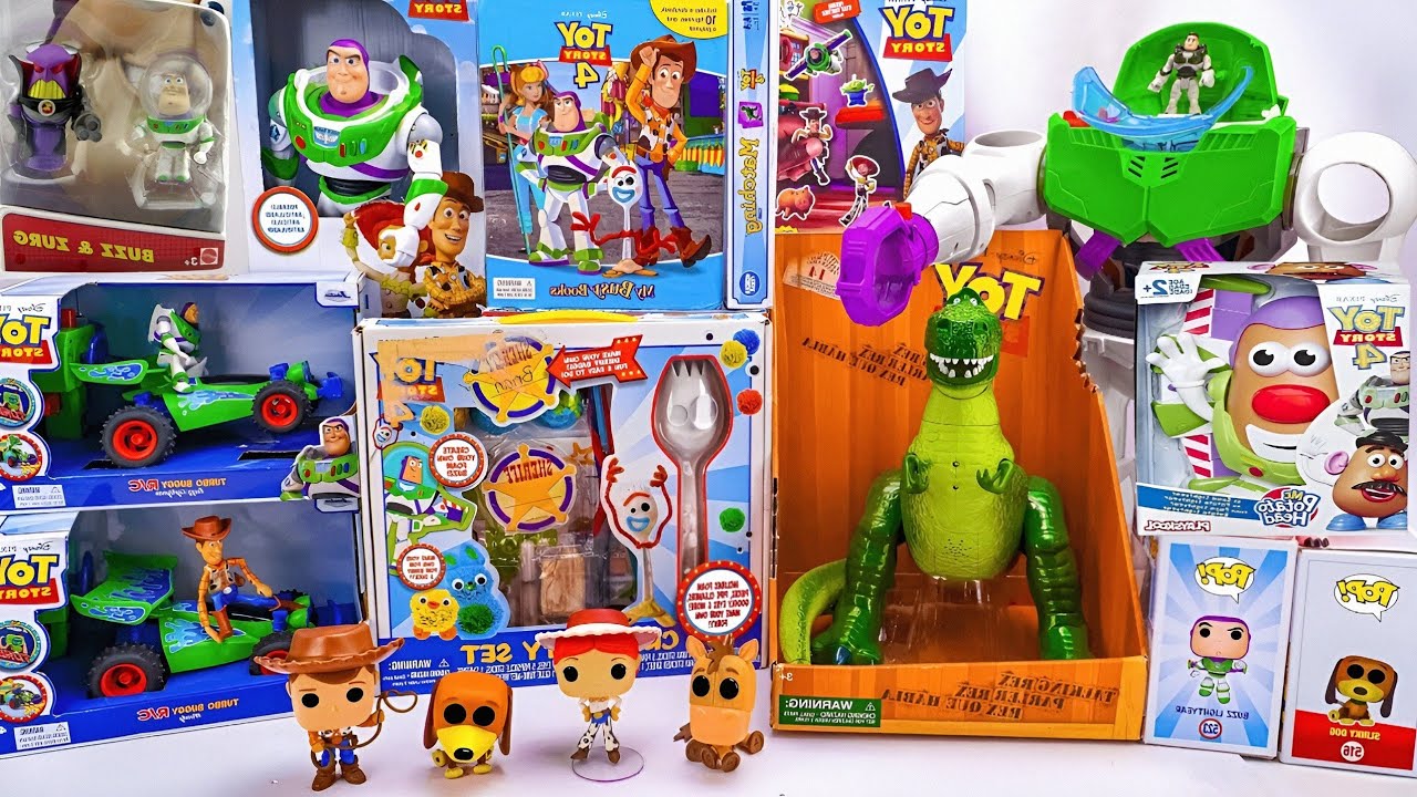 🔊 Toy Story ASMR Unboxing (No Talking) | Buzz Lightyear & Woody Toys