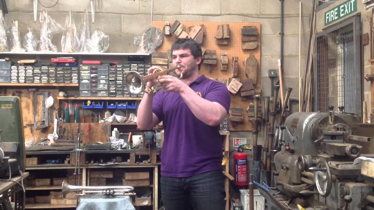 Mark Harrison plays the new Lead model from Taylor Trumpets