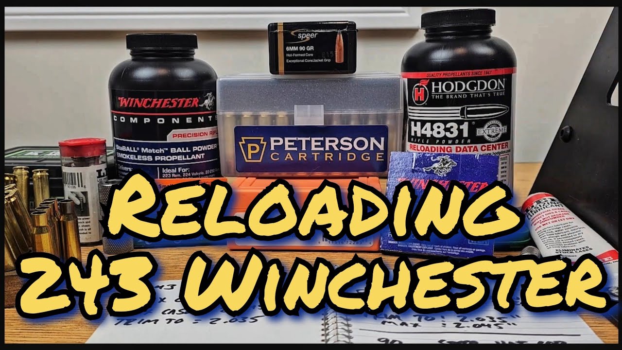 Reloading 243 Winchester Like A Dummy, Getting Hang-Fires, & The Importance Of Checking Torque Specs