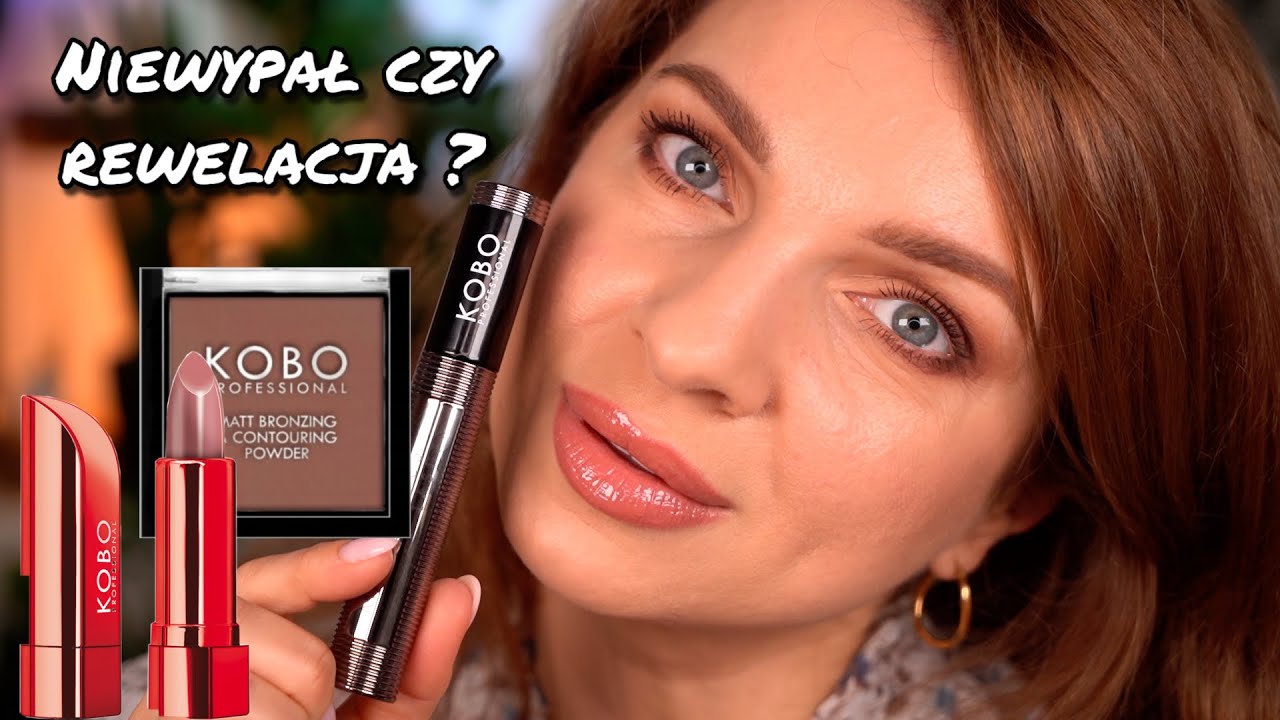 BRĄZOWY TUSZ - NIEWYPAŁ CZY REWELACJA? 👉 TEST NOWOŚCI KOBO 👉 CODZIENNY MAKIJAŻ DLA DOJRZAŁEJ KOBIETY