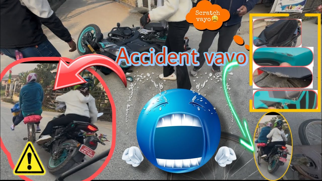 Prem tal gako accident matra vayo😩 #dharannepal #ridevlogvideo #likesharesubscribe 