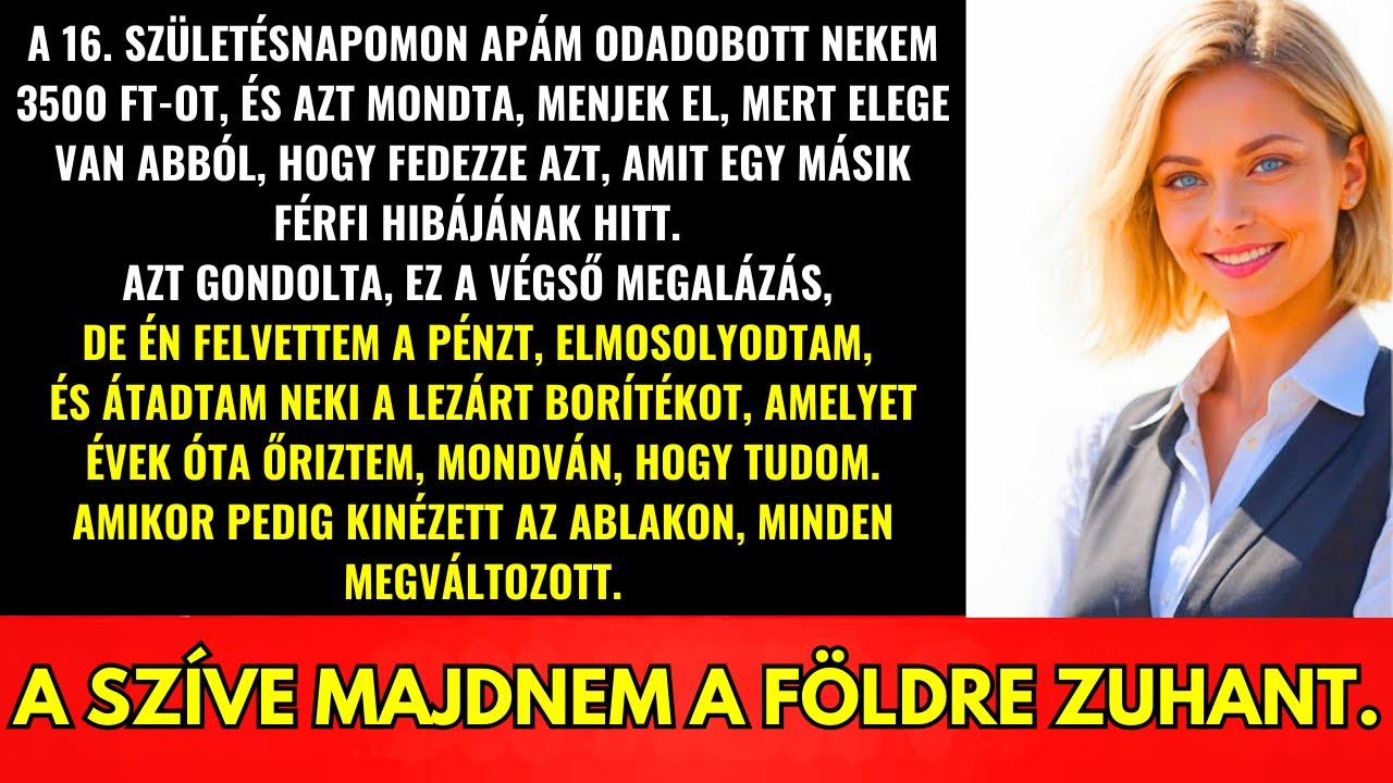 A 16. Születésnapomon Apa $10-At Dobott; Átadtam Egy Borítékot—Elsápadt