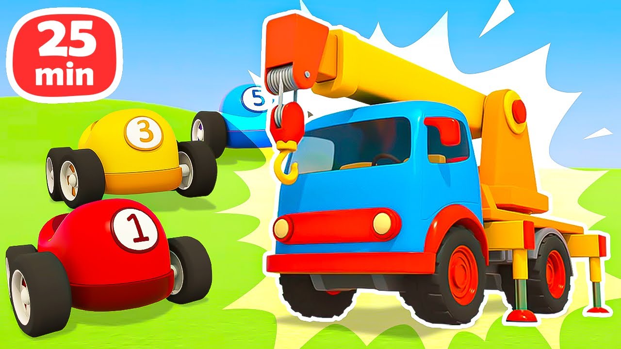 There are so many street vehicles, cars and trucks! Cars complete all tasks in the city.