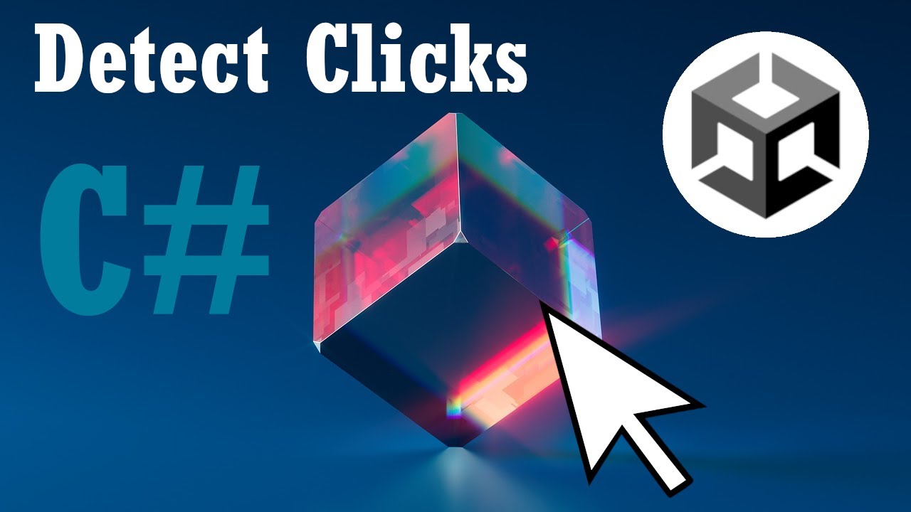 Detect Clicks on Gameobject in Unity | Tutorial