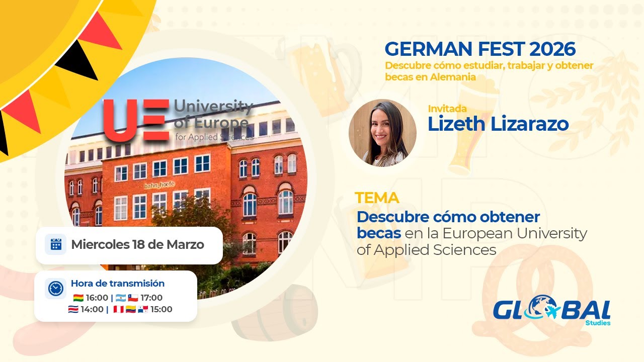 Becas Universitarias en Alemania | University of Europe for Applied Sciences – German Fest 2026
