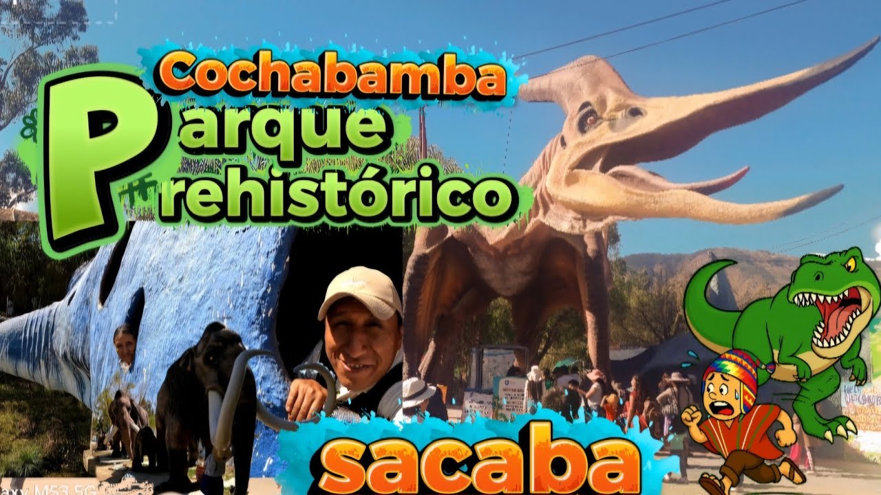 Parque prehistorico en sacaba Cochabamba Bolivia 🇧🇴