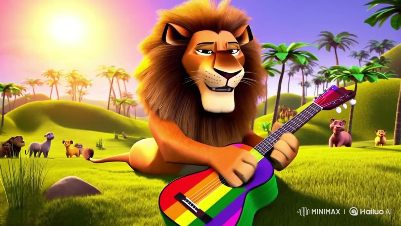 O Leão do Reggae 🦁🎸 | Música Infantil Animada e Divertida para Dançar com os Bichinhos