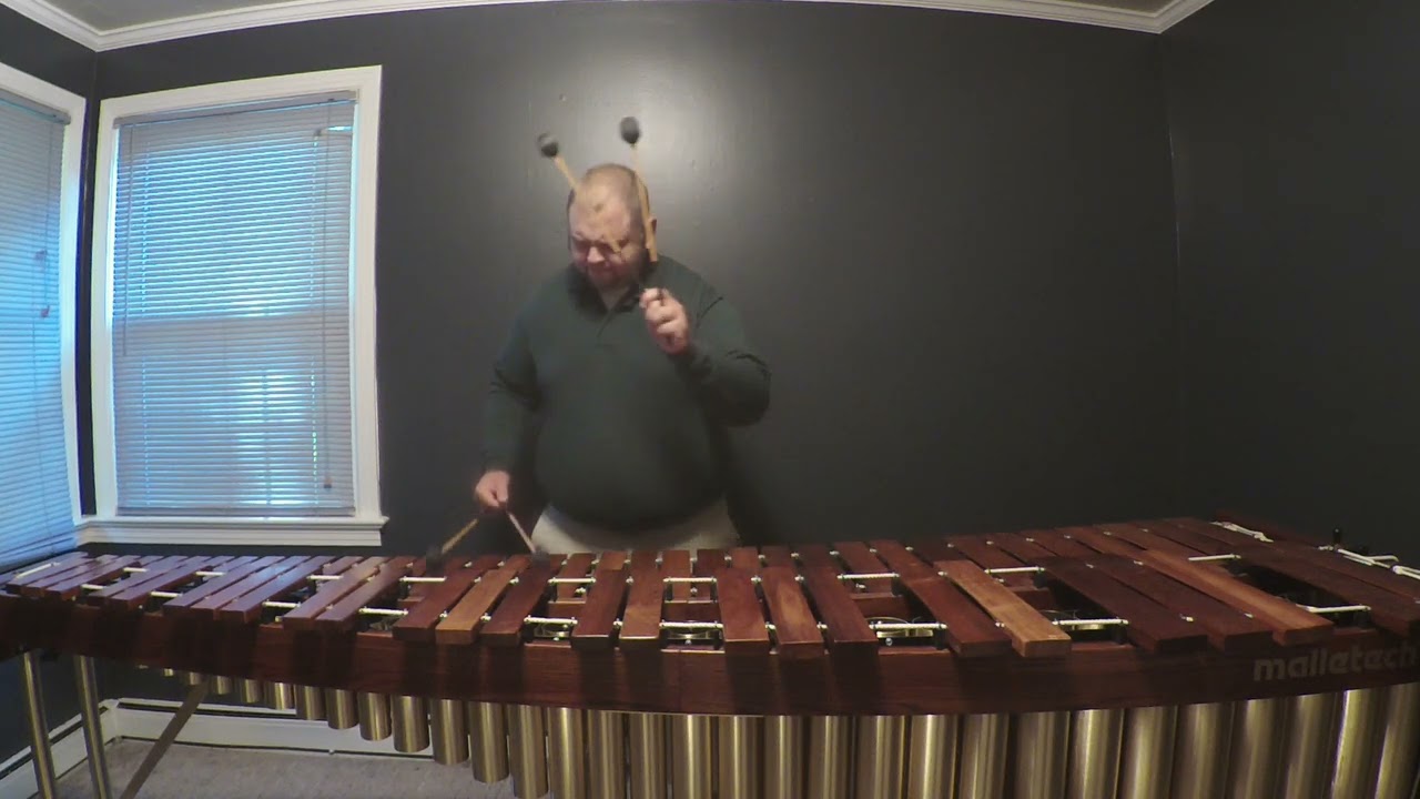 Whisps for Solo 4 3 Octave Marimba by Robert Clayson