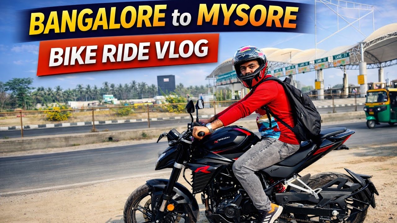Bangalore to Mysore Highway Ride | Bike Travel Vlog 2026 | Bike Ride | Mysore | Vlog 