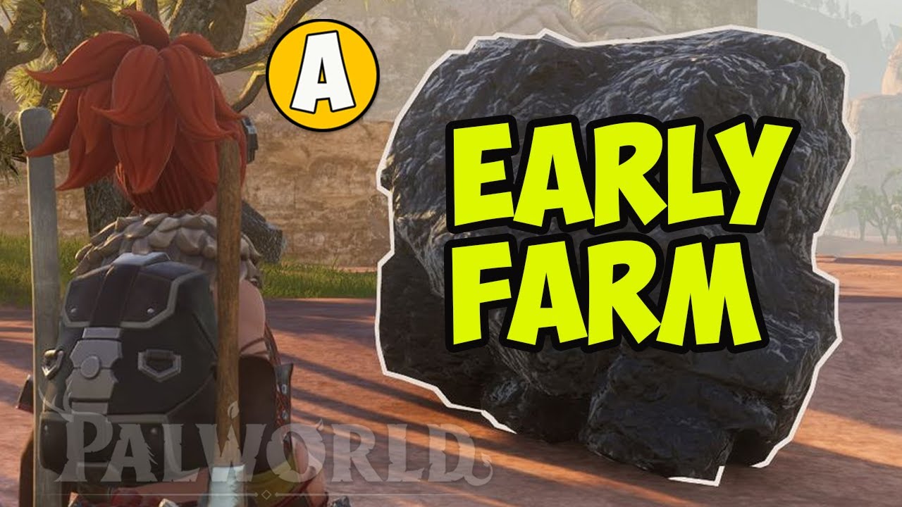 Palworld COAL Farm (FULL AFK) | Palworld how to build coal Farm