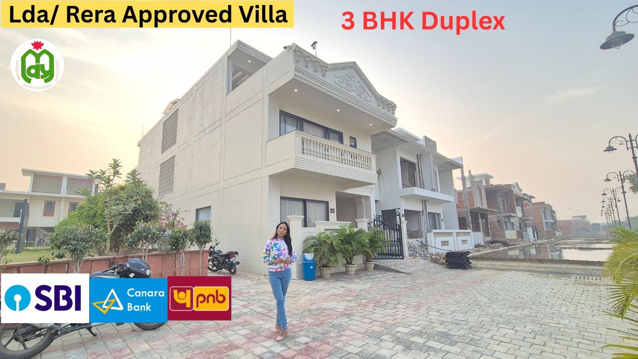 LDA / RERA Approved 3 BHK Duplex Villa For Sale In Lucknow - Ayodhya Road | @SimplyShilpi