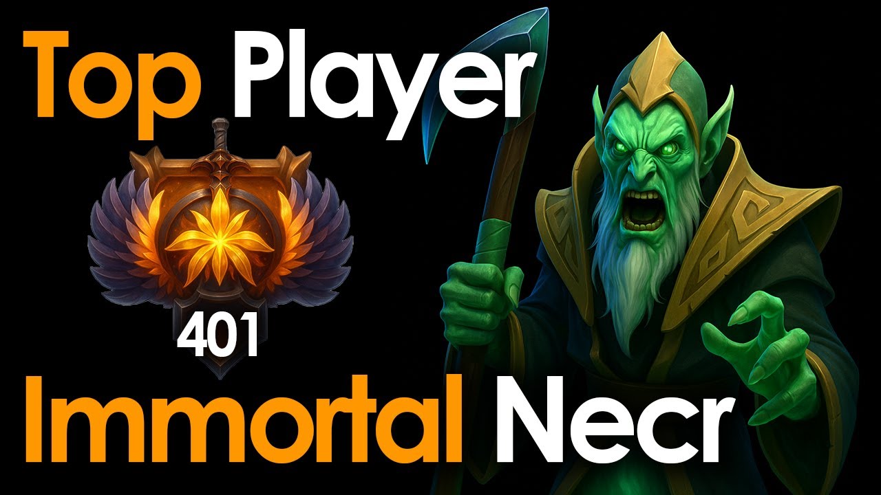 Necrophos MID Immortal Rank 401 | Dota 2 Patch 7.40c
