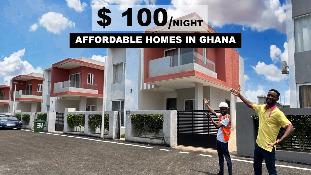 The CHEAPEST HOMES in Accra Ghana! //  Affordable Homes in Ghana
