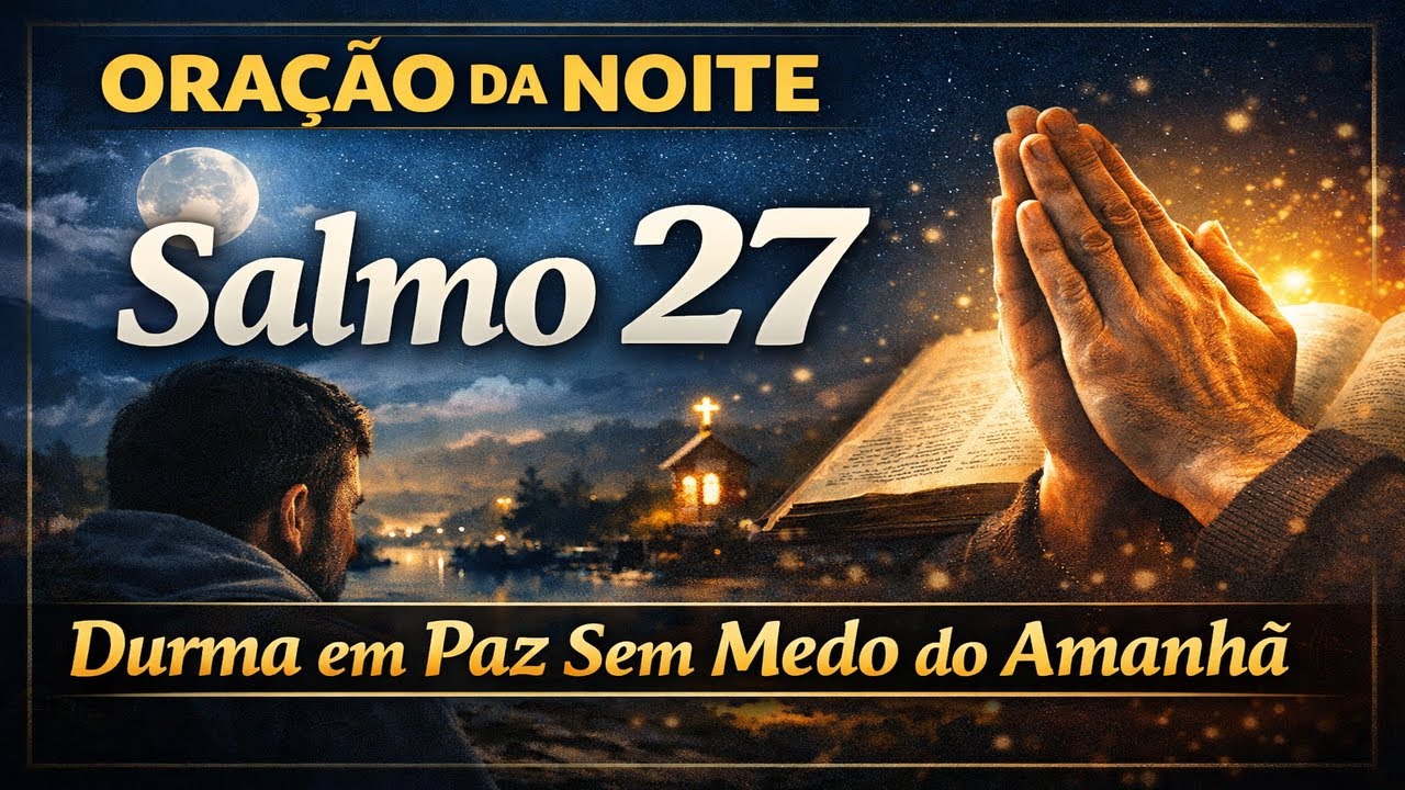 Oração da Noite Contra o Medo do Amanhã