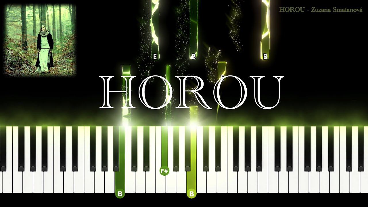 Zuzana Smatanová - Horou na klavíri / Piano Tutorial + midi, pdf a mp3