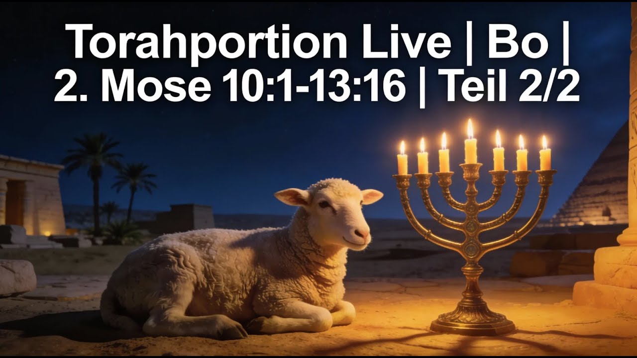 Torahportion Live | Bo | 2. Mose 10:1-
