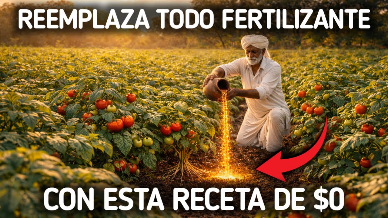 Esto Reemplaza al Fertilizante (y Cuesta $0) — ¿Por Qué No Lo Usamos?