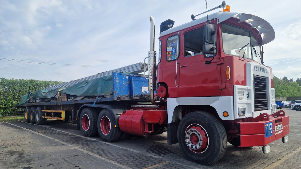 Scammell Crusader passed its MOT test today at ken's jobs 👍