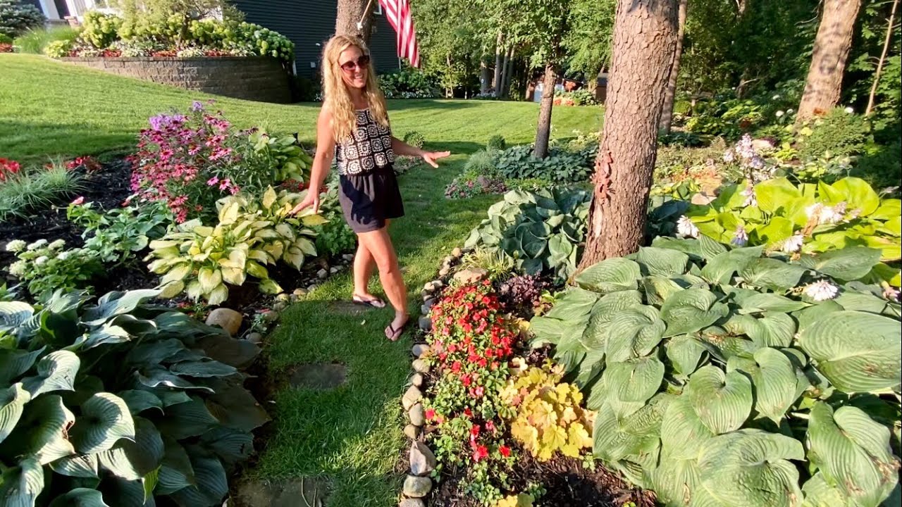TOUR My Hosta Heaven! Shade Garden, Woodland Garden, Hosta Galore. Come Walk My Garden If You Want!