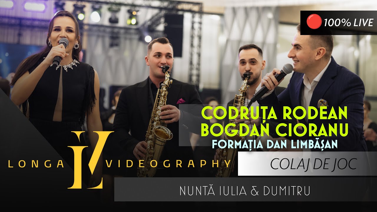 Codruta Rodean & Bogdan Cioranu & Formatia Dan Limbasan - Colaj de Joc | Nunta Iulia & Dumitru