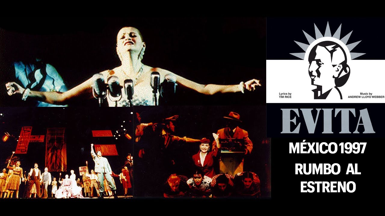 EVITA México 1997. Rocío Banquells - Rumbo al Estreno