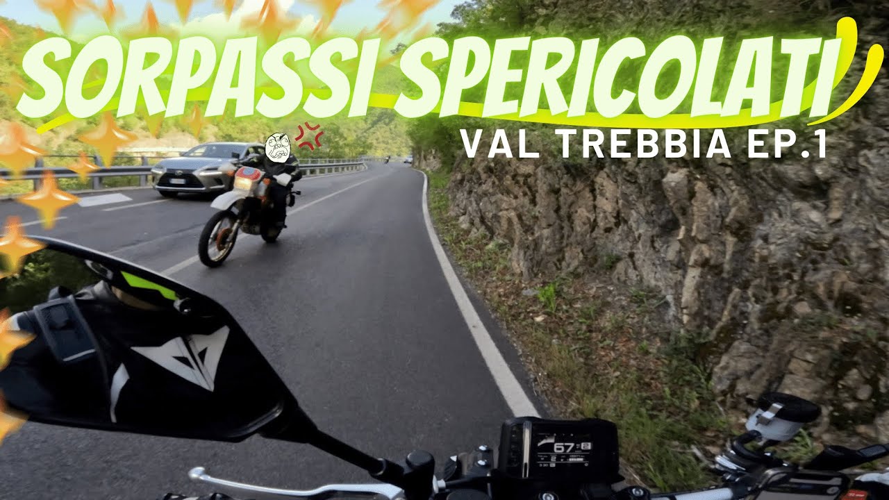 Jolly clamorosi e sorpassi folli: questa è la Val Trebbia