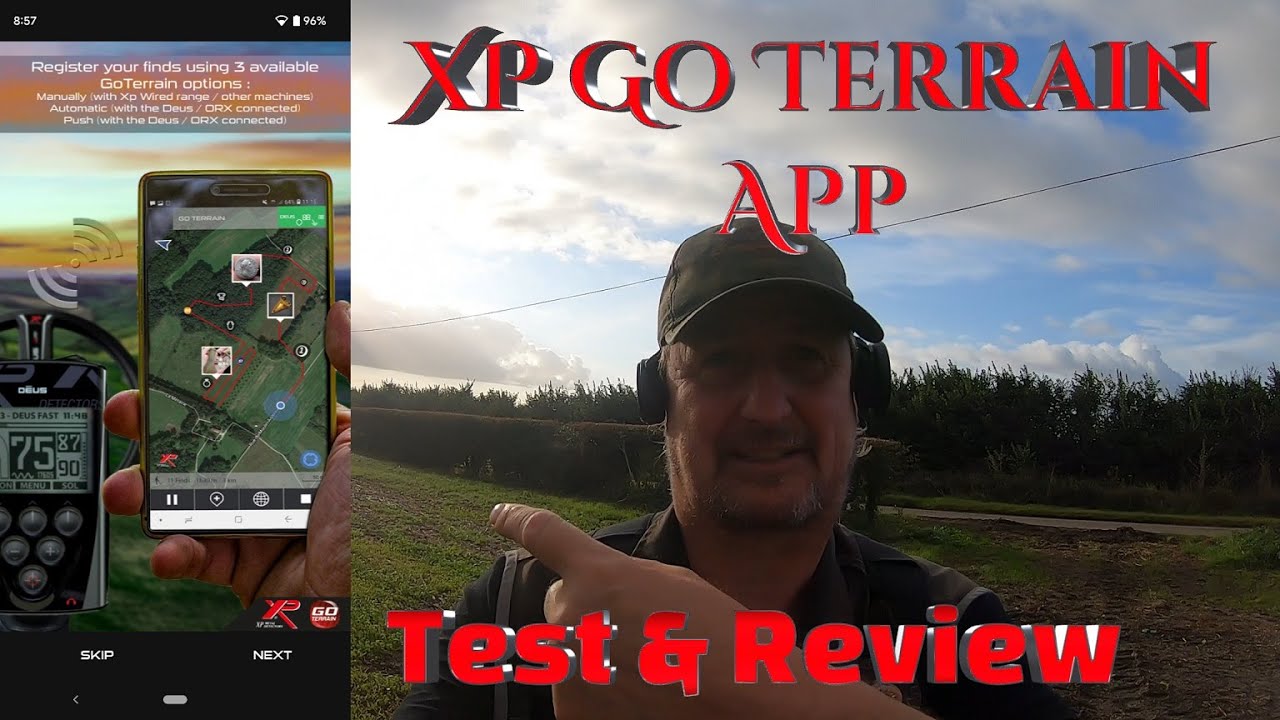 XP Go Terrain GPS APP  For Metal Detecting. Tried, Tested #xp #treasurehunting #metaldetecting
