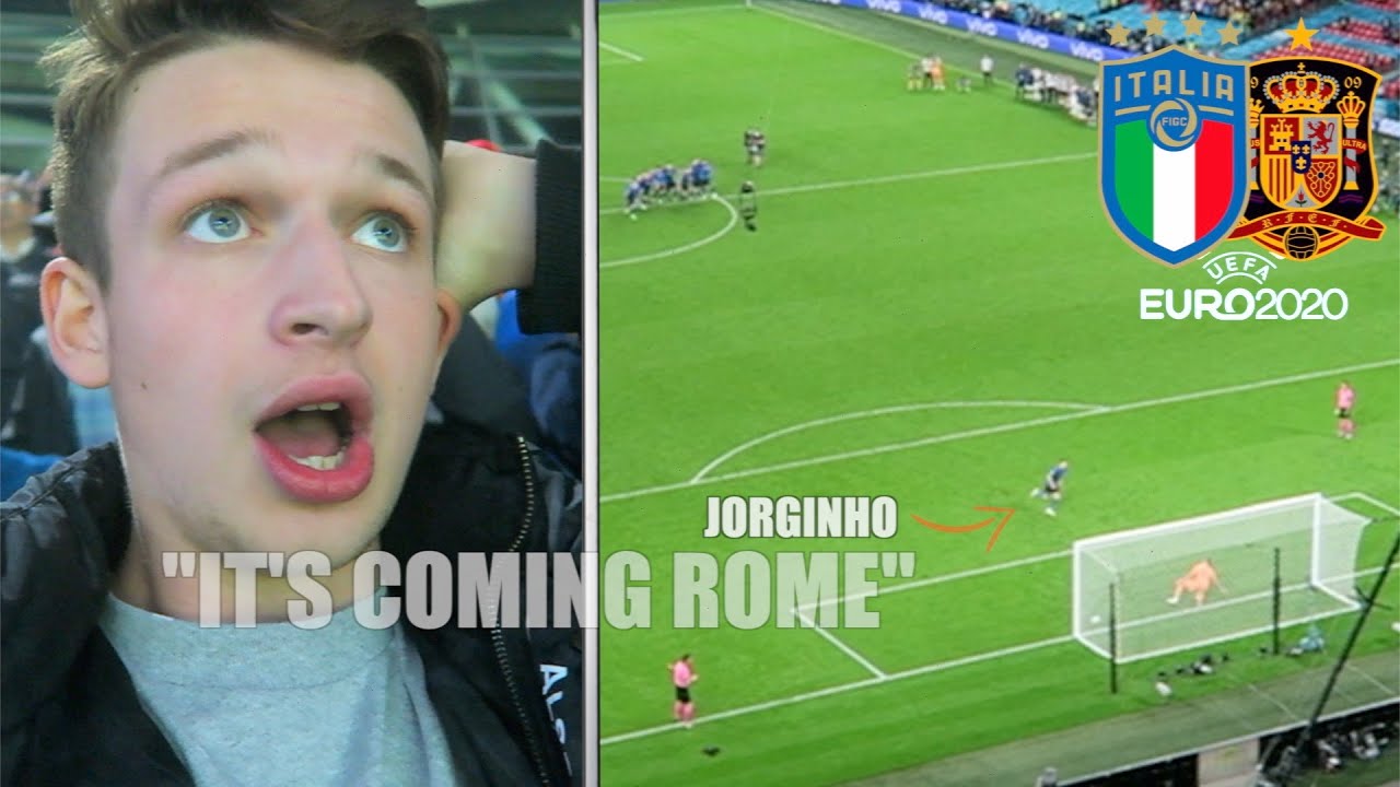 PENALTY SHOOTOUT DRAMA at ITALY vs SPAIN | EURO 2020