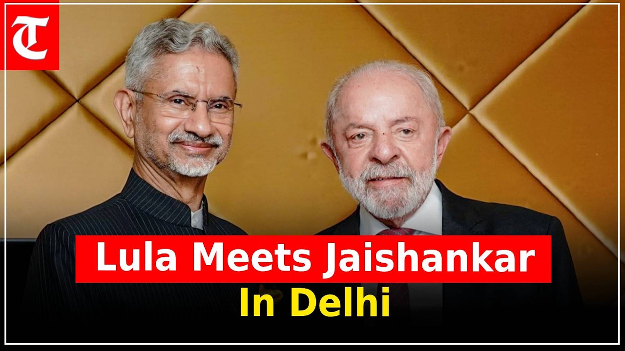 Brazil President Lula Meets EAM S Jaishankar in New Delhi, Boosts India-Brazil Strategic Ties