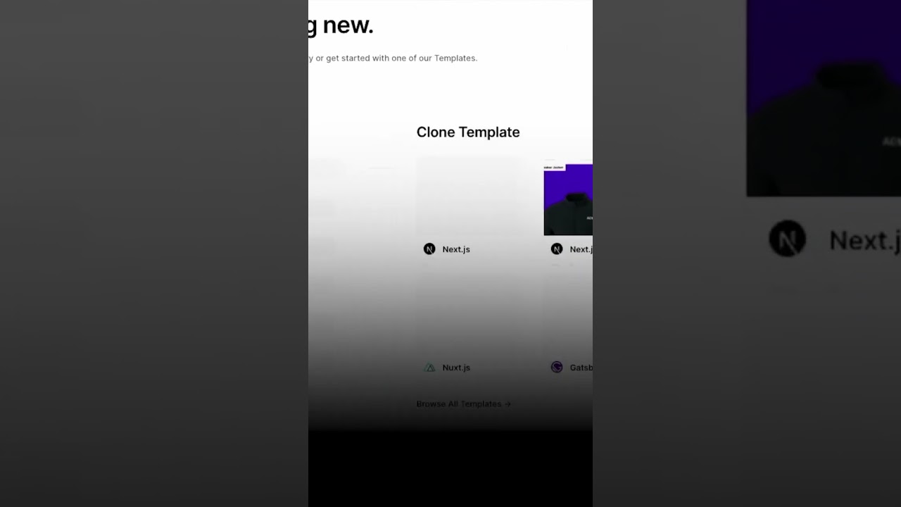 Quickly Deploy Next.js To Vercel