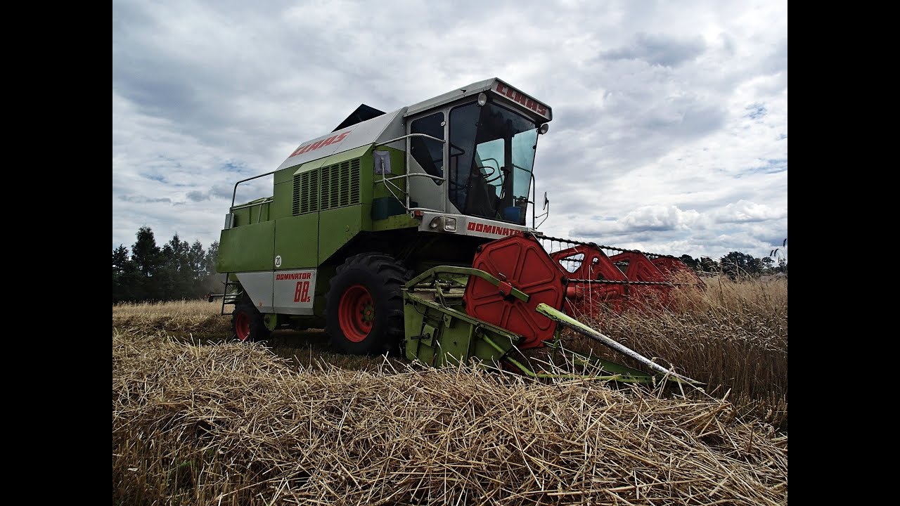 Żniwa 2015 - Claas Dominator 88s || Ursus C-360 || Ursus C-330