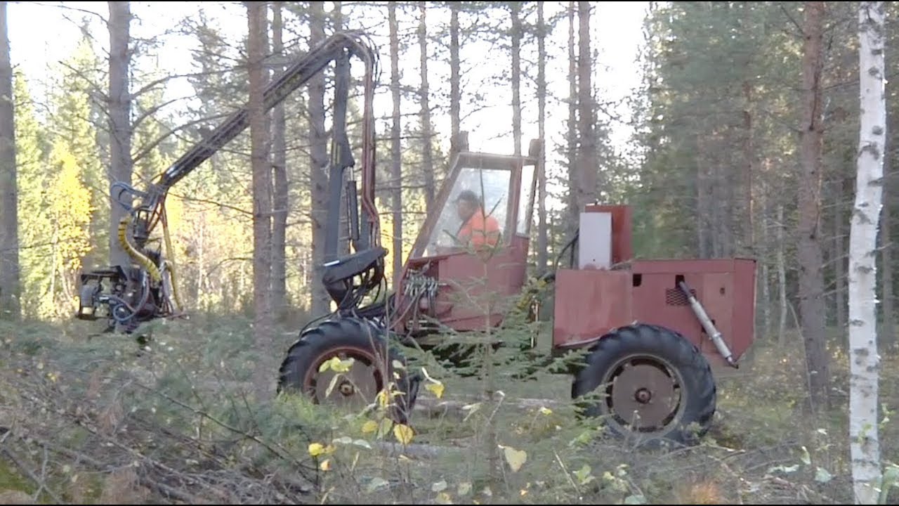Hembyggd miniskördare!