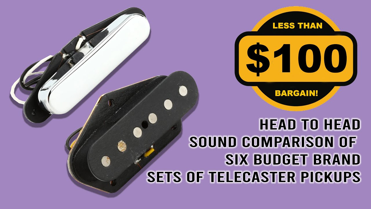 Шесть лучших звукоснимателей Telecaster по цене ниже 100 долларов