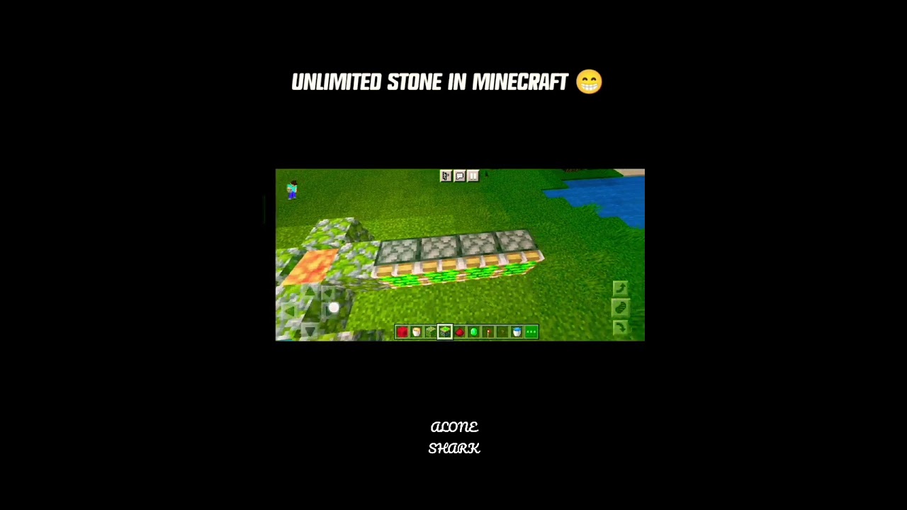 UNLIMITED STONE IN MINECRAFT 💰|