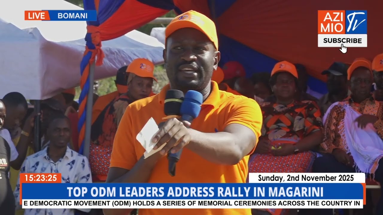 SG Sifuna EXCITES crowd as he gives Harisson Kombe MARK OF APPROVAL ahead of HOT By-Election