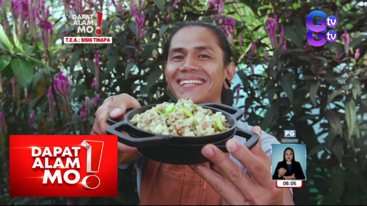 Dapat Alam Mo!: Tinapa sisig, paano lutuin?