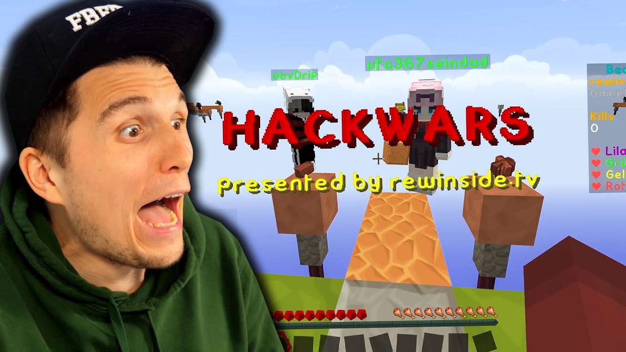Ich starte zum letzten Mal Minecraft HACKWARS (Server wurde geschlossen)